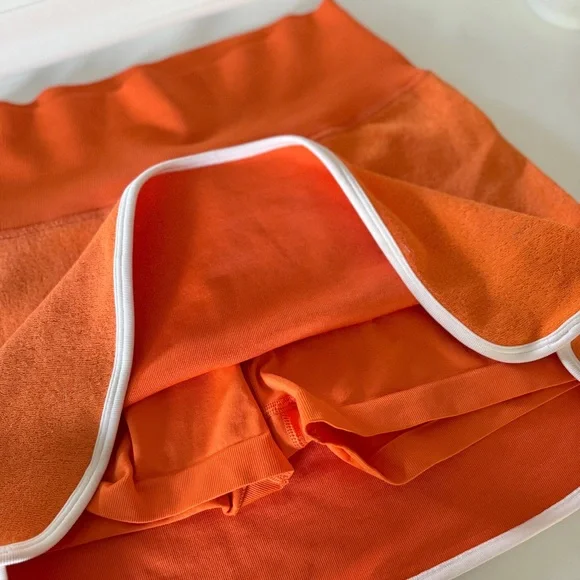 NWT | AERIE OFFLINE TERRY CLOTH HIGH WAISTED TENNIS PICKLEBALL PREP SKIRT SKORT - Picture 5 of 7